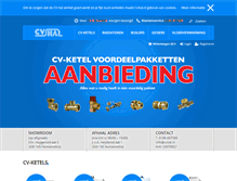 Tablet Screenshot of cvhal.nl